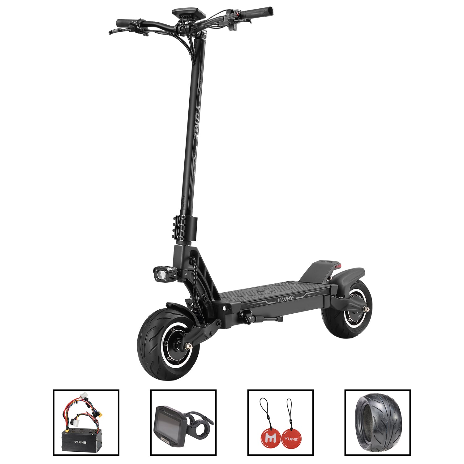 YUME HAWK PRO PARTS YUME Scooters