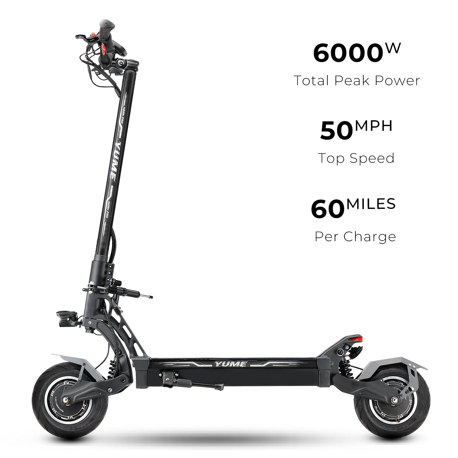 YUME Electric Scooter, High Speed&Powerful Motor, Safe & Happy 